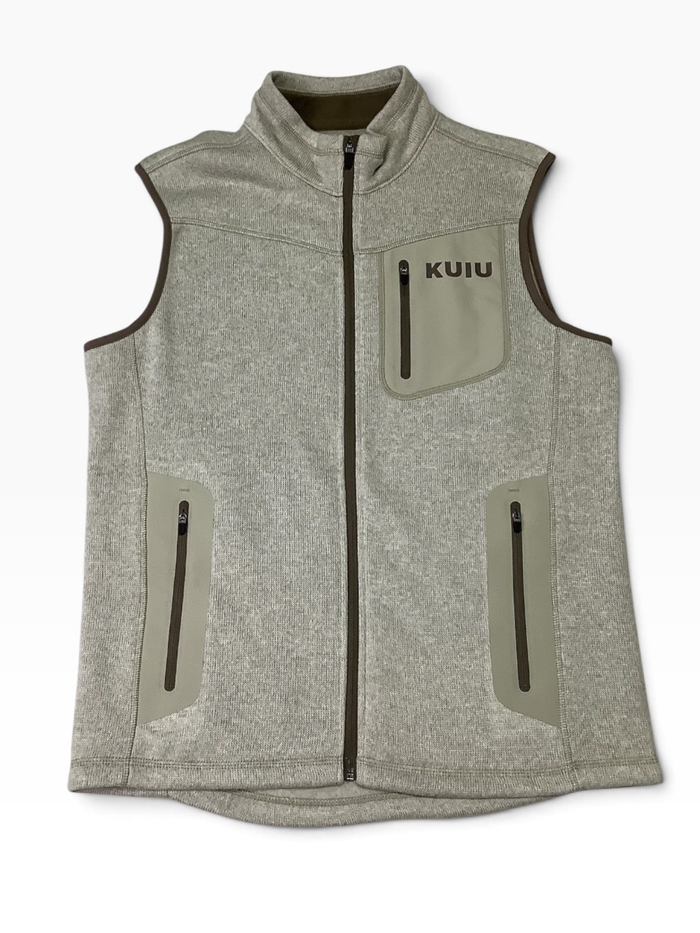 KUIU Base Camp Vest Sz Medium Beige Tan